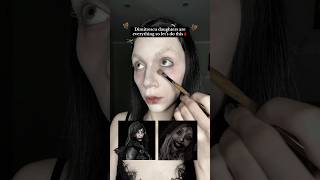 Dimitrescu daughters  🖤 makeup makeuptutorial dimitrescu residentevil [upl. by Saerdna664]