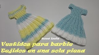 Vestido en Relieve para Barbie [upl. by Ardnait]