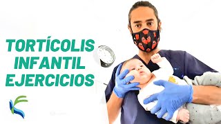 Tratamiento y EJERCICIOS para la TORTICOLIS INFANTIL  Fisiolution [upl. by Areek]