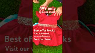 New Design Frocks 2024  Latest birthday frocks for girls  Girls Frocks  Baccho ke liye frock [upl. by Kiley]