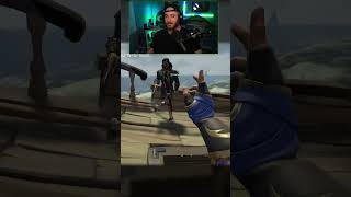 INSANE Deckshot Double Barrel Double KILL in Sea of Thieves [upl. by Nedgo405]