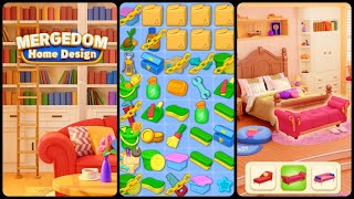 Mergedom Home Design Gameplay Android [upl. by Puna940]