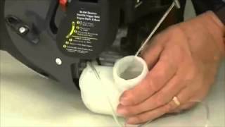 How to Replace the Fuel Line in Your Grass Trimmer Weedeater Repair Help [upl. by Aroled980]