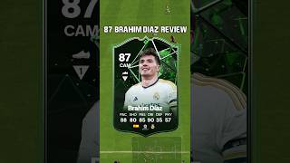 87 Brahim DIaz Review in EA Sports FC 24 shorts short fc24 eafc24 realmadrid [upl. by Countess307]