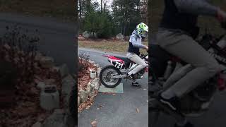 Sick Dirt Bike Burnout [upl. by Nivloc]