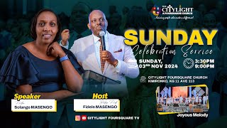 FOURSQUARE TV I CELEBRATION SERVICE WITH PASTOR SOLANGE MASENGO  03112024 [upl. by Mcintosh]