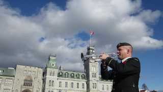 RMCCCMRC Bugling  Remembrance Day  Jour de Souvenir [upl. by Seiber]