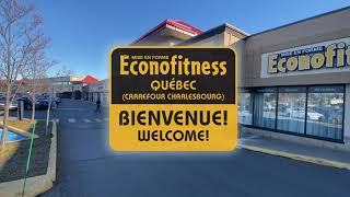 Bienvenue au  Welcome to 👍 Éconofitness Québec Carrefour Charlesbourg 247 [upl. by Berkie185]