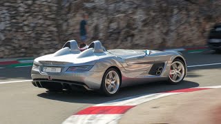 Mercedes SLR McLaren Stirling Moss  Driving in Monaco [upl. by Allbee387]