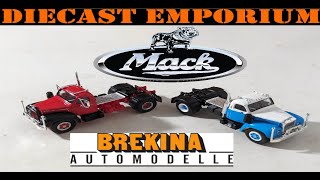 187 HO Scale Brekina 1953 Mack B61 Tractor  Unboxing amp Review [upl. by Lehcin]