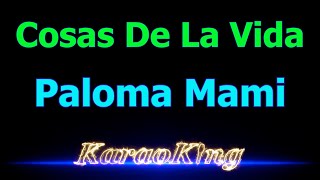 Paloma Mami  Cosas De La Vida  Karaoke [upl. by Yrod4]