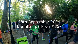 Bramhall parkrun 757  September 28th 2024 fast [upl. by Bohrer]