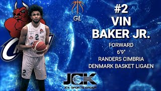 Vin Baker Jr Highlights 202324 Randers Cimbria [upl. by Namie339]