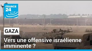 Gaza  vers une offensive israélienne imminente  • FRANCE 24 [upl. by Anaul]