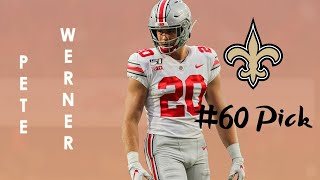 Pete Werner 2020 Highlights Mix “Welcome to the Saints” WhoDat [upl. by Kalfas75]