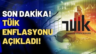 Milyonların beklediği haber geldi İşte TÜİKin açıkladığı enflasyon oranı [upl. by Yvor]