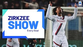 Joshua Zirkzee SHOW Every Goal  Serie A 202324 [upl. by Norford]