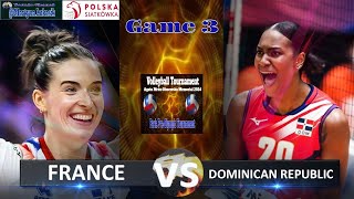 France vs Dominican Republic in Paris PreOlympic Tournament  Game 3 [upl. by Haidadej]