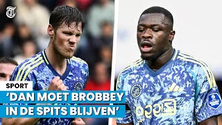 ‘Daar heeft Brian Brobbey veel problemen mee’ [upl. by Arihsan164]