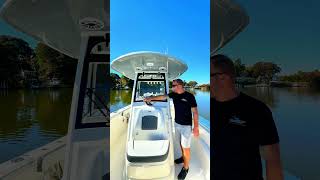 Cobias new GLASS windshield cobia cobiaboats boating seahuntboats [upl. by Aramoy373]