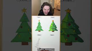 How To Draw Christmas Tree 😳 [upl. by Anet]