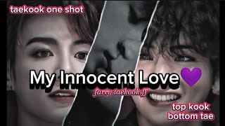 My Innocent Love💜one shot taekookff urdu  voiceover ff romantic most requested ff [upl. by Aillij]