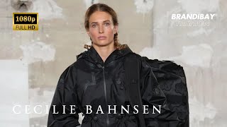 Défilé CECILIE BAHNSEN PrintempsÉté 2025  Paris Fashion Week [upl. by Xam]