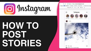 How To Post Story On Instagram From PC  Easy Tutorial [upl. by Noelopan]