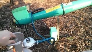 AGRIPROF  Agri  E1 Bird amp Wildlife Animals Scarer Lpg Cannon  our Russian Customers tests [upl. by Clayson]