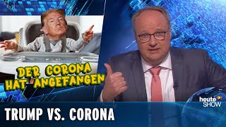 Donald Trump Präsident Mediziner und hypernarzisstisches Kind  heuteshow vom 24042020 [upl. by Atiseret805]