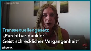 Schaltgespräch mit Tessa Ganserer zum neuen Selbstbestimmungsgesetz am 300622 [upl. by Yblek240]