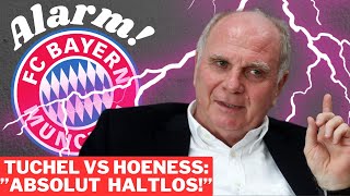 Uli Hoeneß kritisiert THOMAS TUCHEL Der FC Bayern Trainer antwortet scharf quotAbsolut haltlosquot [upl. by Nimref]