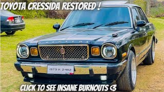 Toyota Cressida 1979 1gfe Beams Drift Car  Toyota Corolla ke70  Restoration  Project Cars [upl. by Hamehseer507]