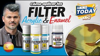 CÓMO APLICAR LOS FILTROS DE AMMO  HOW TO APPLY AMMO FILTERS BY MIG JIMENEZ [upl. by Irrej]