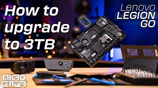 How to UPGRADE your Lenovo Legion Go SSD [upl. by Woermer]