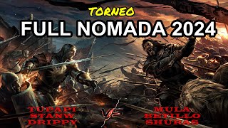 PEPAS VS MULAS TORNEO FULL NOMADA 2024 [upl. by Meeharbi]