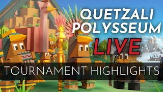 Polytopia QUETZALI Polysseum highlights LIVE [upl. by Malet637]