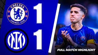 CHELSEA 11 INTER MILAN  MATCH HIGHLIGHT DRIBBLES GOALS REACTIONS [upl. by Karlotte]