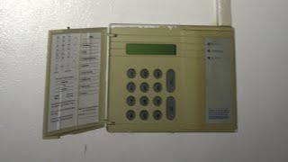 Aritech CD72 Intruder Alarm Panel Demonstration [upl. by Socha]