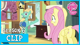 Zephyr Breeze Moves In with Fluttershy Flutter Brutter  MLP FiM HD [upl. by Ellatsyrc]