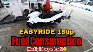 Vlog 4  Easyride 150 P  FUEL CONSUMPTION  MATIPID BA O HINDI [upl. by Jovita]