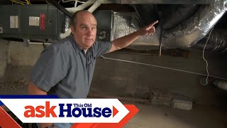 How to Install RoomByRoom Zoning in an HVAC System  Ask This Old House [upl. by Genevra]