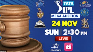 IPL 2025 Mega Auction Date Big News IPL Auction 2025 Date amp Time Venue Confirmed [upl. by Brittne]