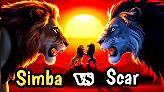 Scar vs Simba The Ultimate Battle for Pride Rock  Lion King Story Breakdown [upl. by Marget43]