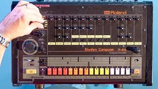 The Roland TR808 In Action [upl. by Aihtebat208]