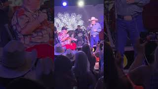 ￼ Moe Bendy and Johnny Lee singing Cowboys don’t cry watermelon jubilee Stockdale Texas 62224 [upl. by Nutsud]