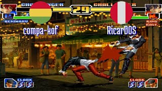 FT5 kof99 compakof BO vs RicarDOS PE King of Fighters 99 Fightcade Oct 4 [upl. by Nahsin451]