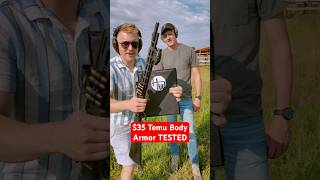 35 Temu Body Armor tested SHOCKING RESULTS [upl. by Eidson]