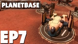 Lets Play Planetbase Episode 7  Colonists  Base Building Management Game [upl. by Hamlet]