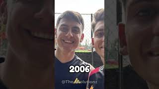 LEvoluzione di Paulo Dybala 20012024 dybala football evolution [upl. by Ayortal]